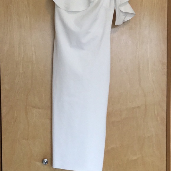 Chiara Boni La Petite Robe White Aleece Dress - Picture 6 of 12